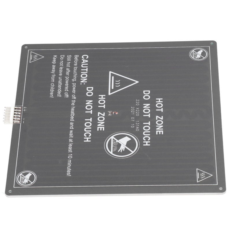 Anet MK3 Heated Bed 214mm Hole Spacing Aluminum Substrate 3D Printer Hot Bed Plate - Upgrade Version Lighter Thinner More Reliable High Temperature Resistant for Anet A8 A6 A2 - Image 5