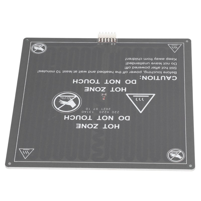 Anet MK3 Heated Bed 214mm Hole Spacing Aluminum Substrate 3D Printer Hot Bed Plate - Upgrade Version Lighter Thinner More Reliable High Temperature Resistant for Anet A8 A6 A2 - Image 4