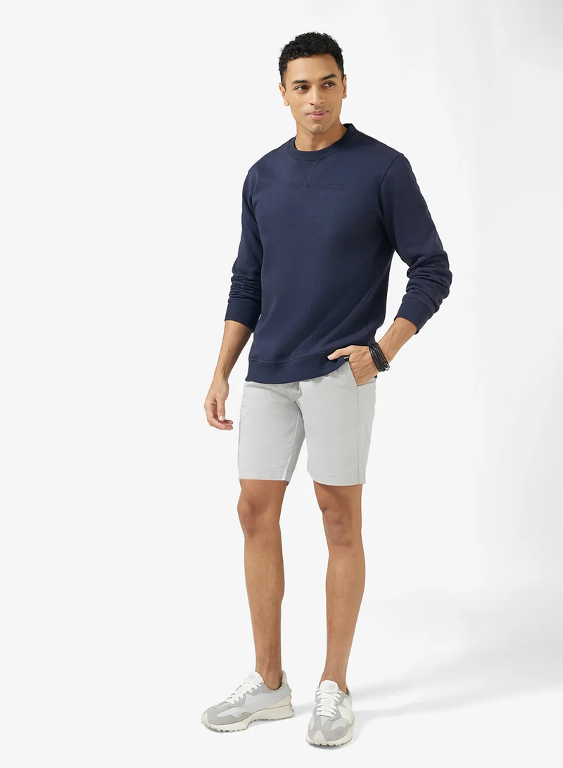 Robert Wood Drawstring Regular Fit Shorts