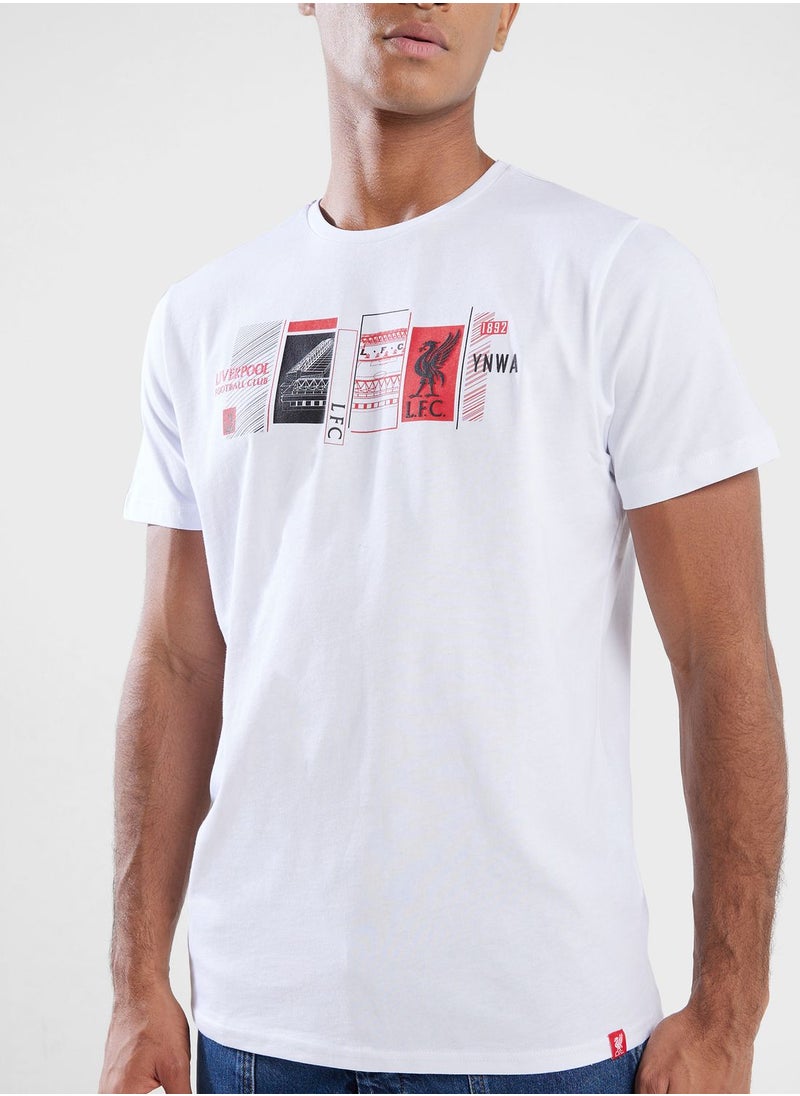 Liverpool FC - Liverpool Stadium T-Shirt - Image 1