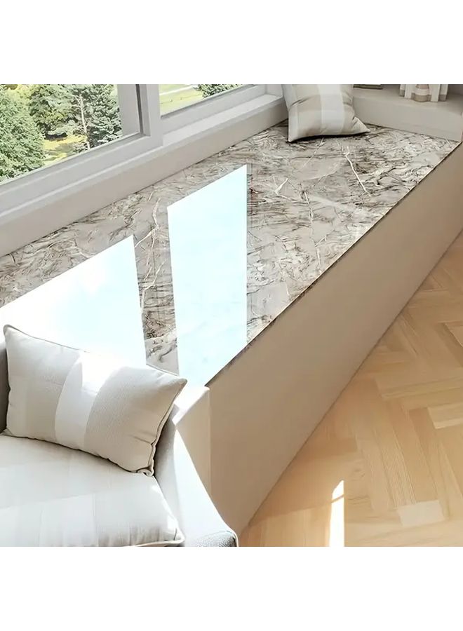 Thickened Heat Resistant Waterproof Marble Wallpaper Peel And Stick 15 75inch Wide - Image 5
