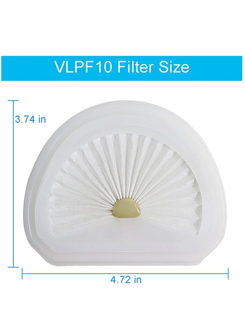 KASTWAVE VLPF10 Filter, Laukowind VLPF10 Vacuum Replacement Filters for Black and Decker HLVA315J HLVA320J HLVA325J10 HLVA325BP07 Dustbuster Handheld Vacuum Compare to Part N575266 and N600601 (6 Pack )  - Image 2