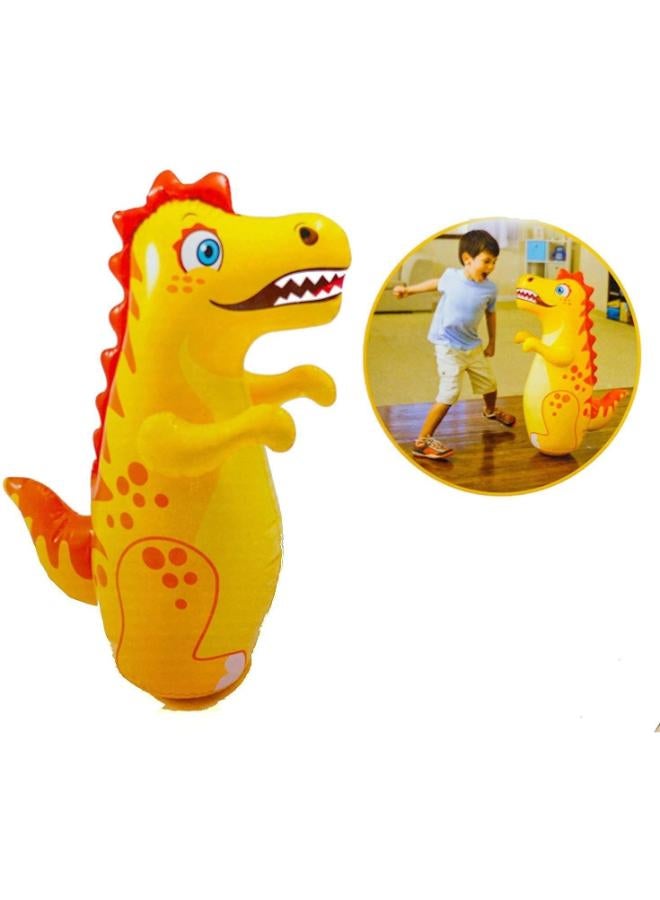 Zain Intex Plastic Dragon Hit Me 3-D Toy Inflatable Bouncer for Kids (Multicolour, 44669) - Image 1