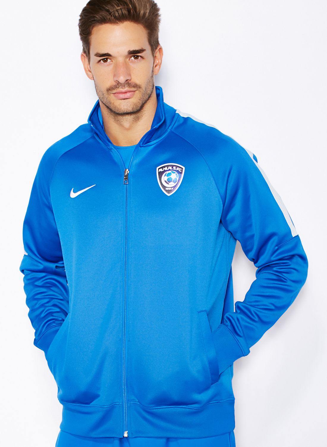 Nike Al Hilal Trainer Jacket for Men | Best Price KSA