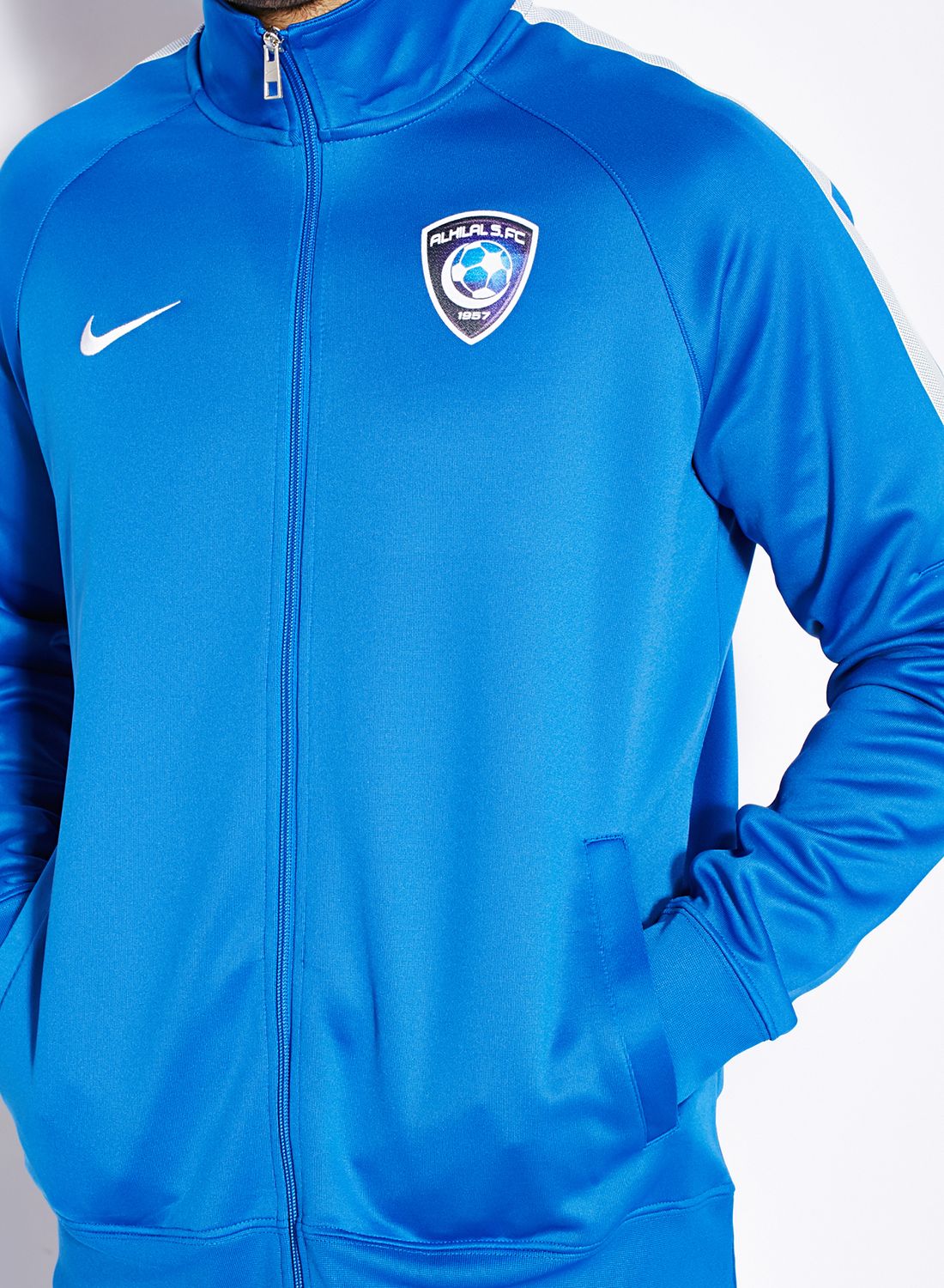 Nike Al Hilal Trainer Jacket for Men | Best Price KSA