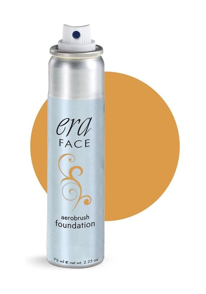 ERA Beauty ERA Face Spray Makeup - Airbrush Foundation in Y7 Carmel, 2.25 oz - Image 1