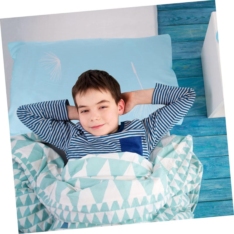 IMIKEYA 4pcs Floral Pillowcases for Boys and Girls Soft and Safe Pillow Covers for Boy Girl and Boy Girl Dandelion and Flower Design Gentle Touch for Delicate Skin - Image 2