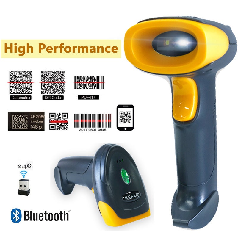 Fastscan Wired 2D Scanner Bluetooth Wireless Barcode Scanner - Image 3