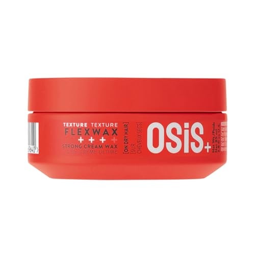 OSIS Schwarzkopf Professional OSiS+ Flexwax Strong Hair styling Cream Wax I Provides grip and natural shine I Easy to Apply and Wash | Medium Hold | Matte Finish with Volume - 85ml - Image 1