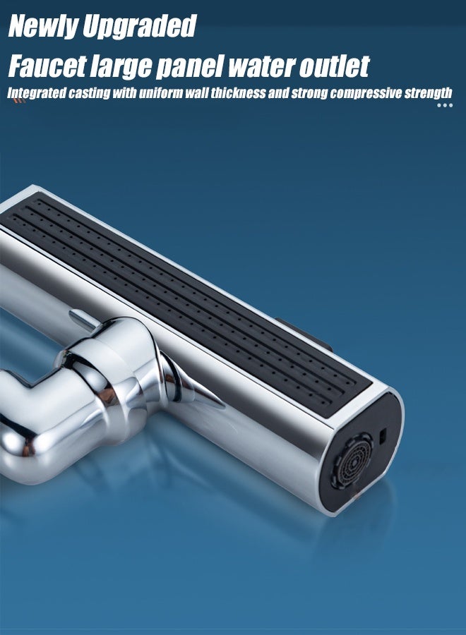 HOMESTAR Rotating Faucet  360° Swivel Faucet Adjustable Extender with 3-Function Spray  Adapters, Leak-Proof Faucet Head Sprayer Attachment for Kitchen/Bathroom - Image 4