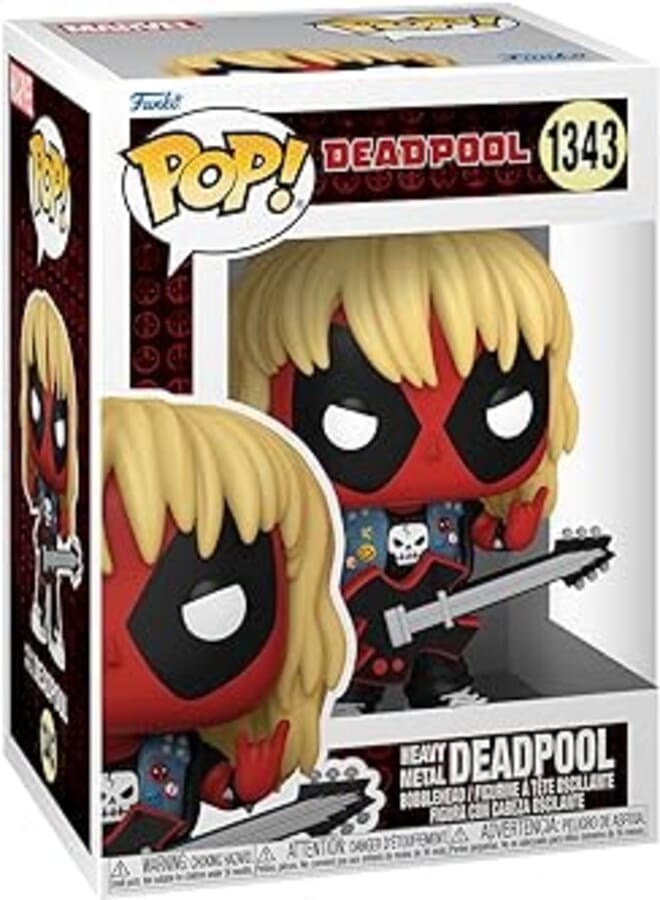 Funko Pop! Super Heroes: Marvel - Deadpool - Metal band