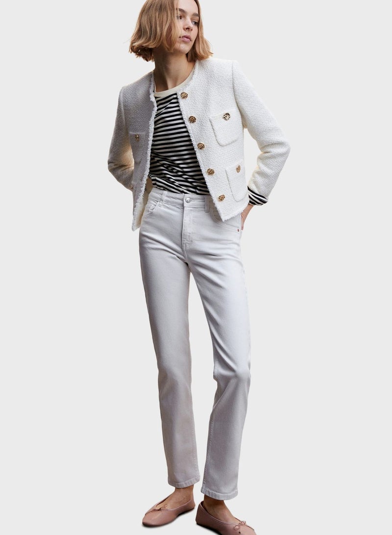 MANGO High Waist Jeans - Image 4