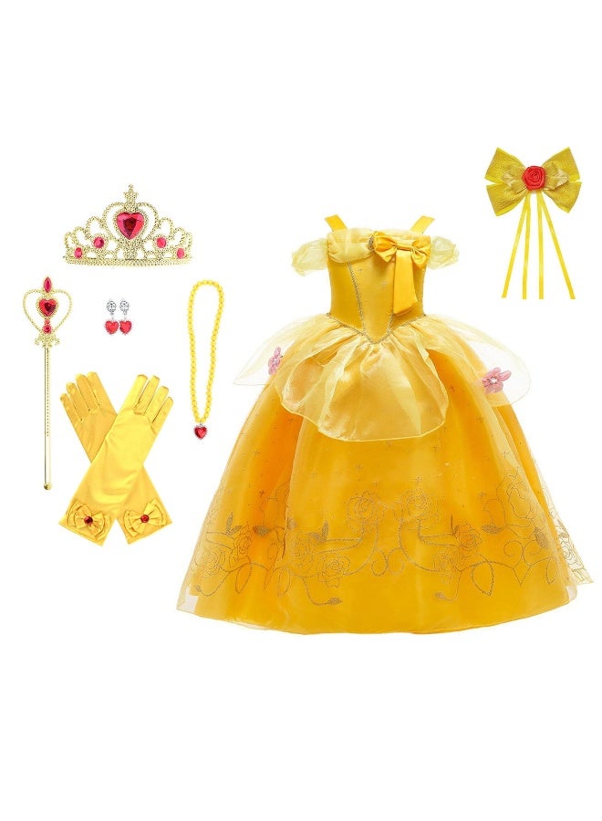 Kidzilla Princess Belle Costume - M - Image 1