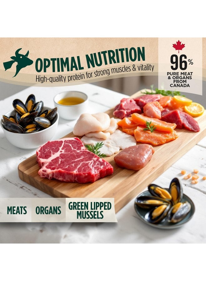 ZEAL Canada Air-Dried Salmon & Duck Recipe for Dogs - Superfood Omega-3 Rich, Dual-Protein, Grain Free, No Fillers, Complete Nutrition (Salmon & Duck, 1 lb) - Image 3