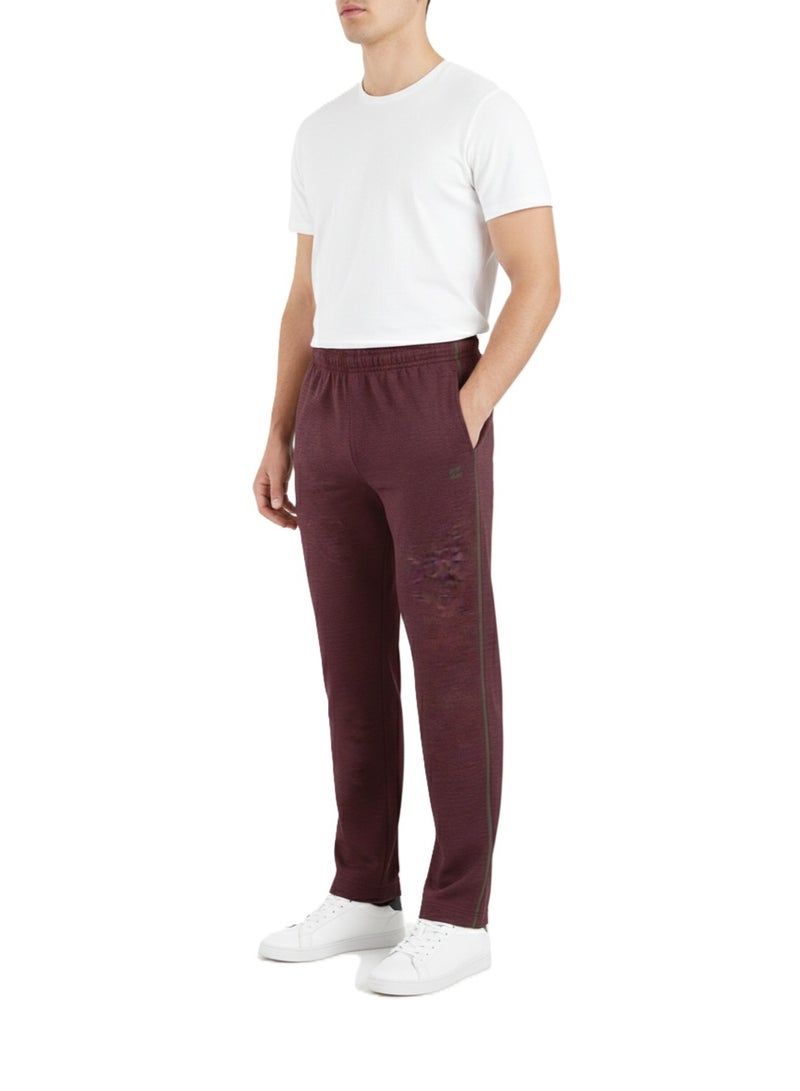 Men's Summer Cotton Bottoms-Burgundy