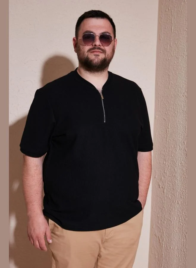 Buratti Plus Size Cotton Regular Fit T Shirt Men's T-Shirt 5902653B