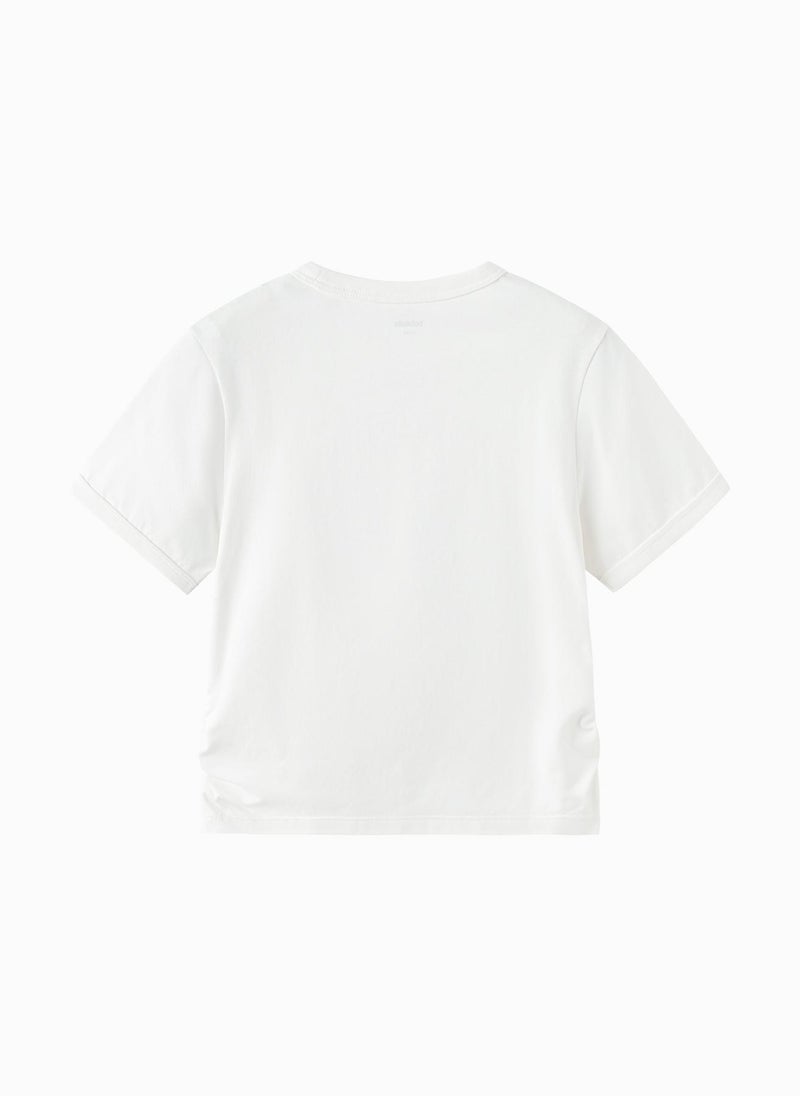 Balabala Kids Girls Round neck short-sleeved T-shirt - Image 5