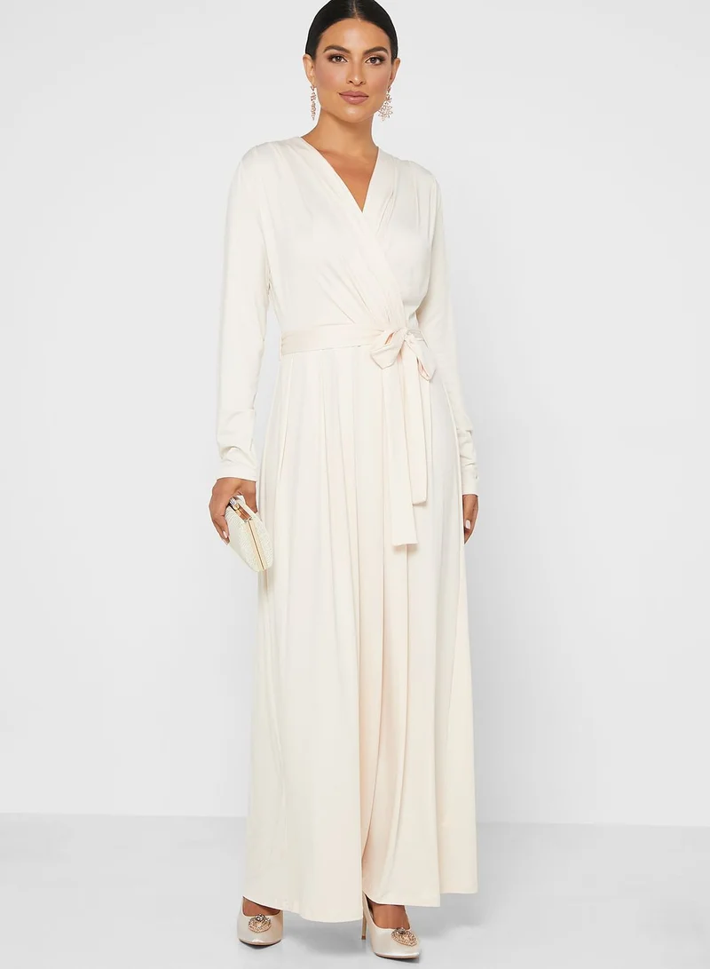 Khizana Drap Tie Abaya
