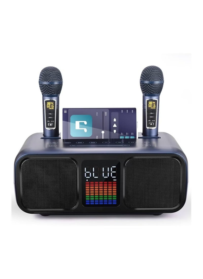 S39 Pro Portable Bluetooth Speaker with 2 Microphones | Wireless Speaker with Enhanced Sound, Dual Mics for Karaoke, Waterproof, Long Battery Life, Perfect for Parties & Outdoor Activities - pzsku/ZEE6C1E125F357D917A37Z/45/_/1740403553/b52079c9-298f-4548-926f-dfef5006471e