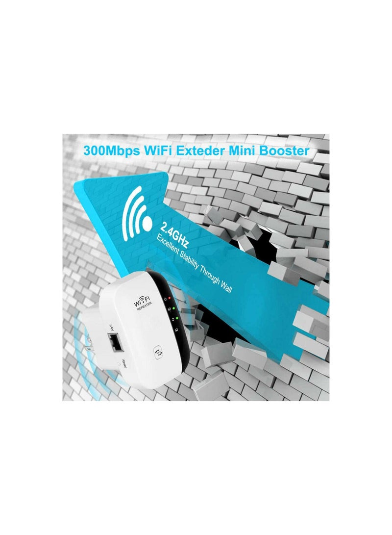 SOLARAE Wifi Extender Signal Booster, The Newest Generation, Wireless Internet Repeater, Long Range Amplifier with Ethernet Port, Access Point, Easy to Use, Support 2.4g Wifi, Devices Can Be Used - Image 3