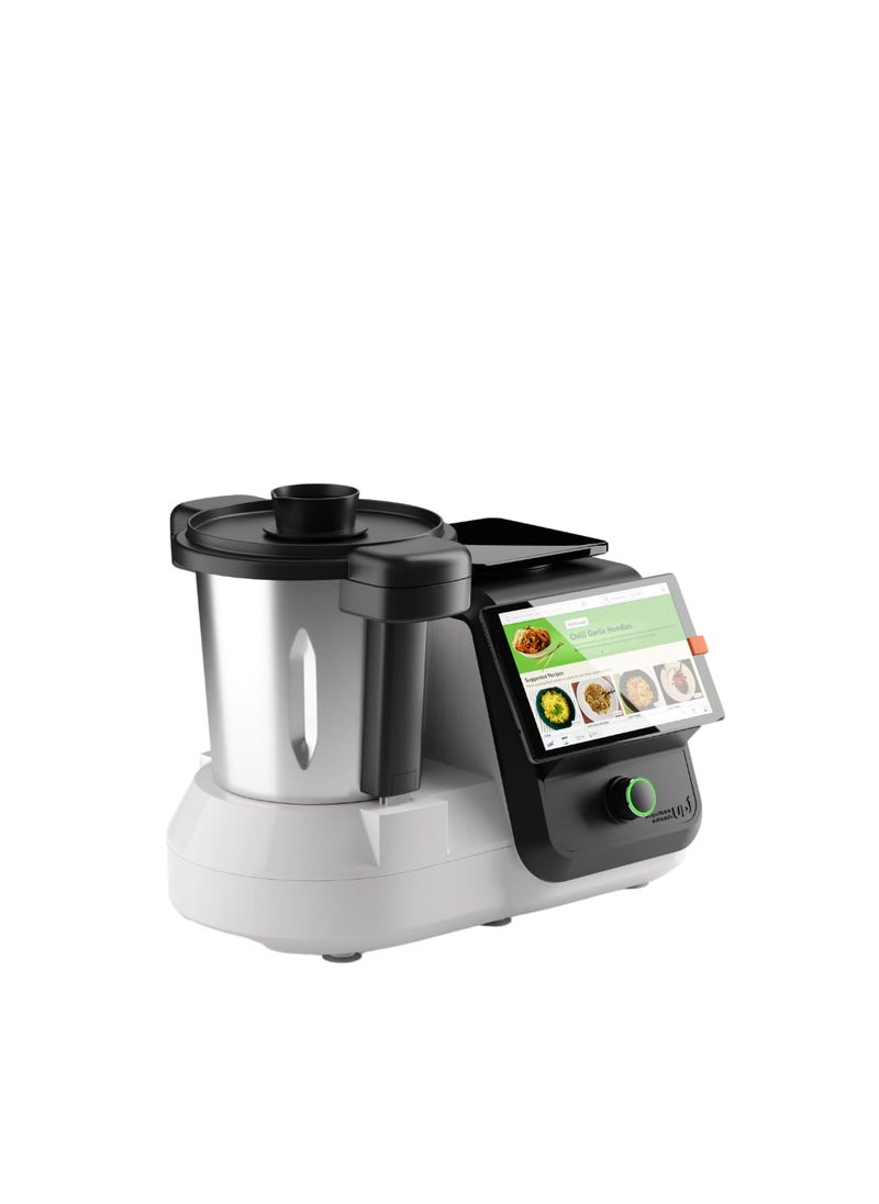 upliance AI Cooking Assistant 500 Guided Recipes 16 Cooking Modes Heat Chop More Customize Recipes with AI Eat Healthy Touch Screen Builtin Scale WiFi Mobile App 1Year Warranty