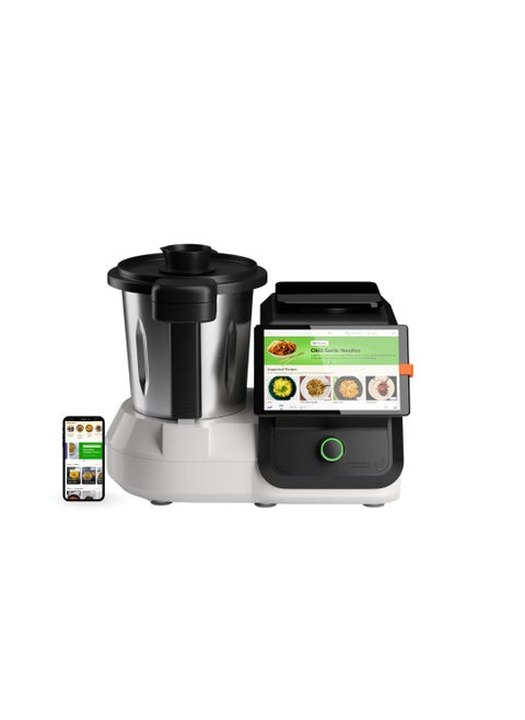 upliance AI Cooking Assistant 500 Guided Recipes 16 Cooking Modes Heat Chop More Customize Recipes with AI Eat Healthy Touch Screen Builtin Scale WiFi Mobile App 1Year Warranty