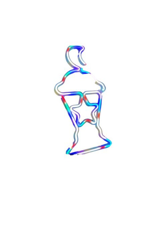 Neon Ramadan Lantern