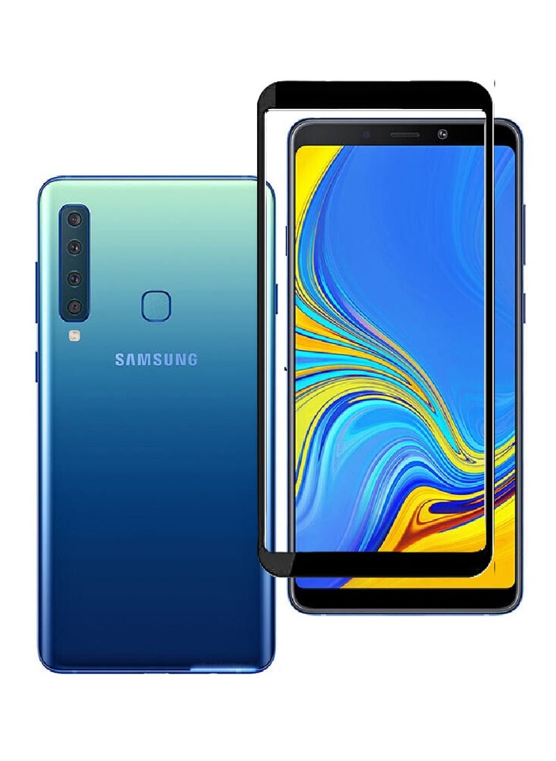 AINA Tempered Glass Screen Protector 5D Designed For Samsung Galaxy A9 (2018) Full Glue Edge to Edge Full Screen Coverage And Bubble Free - Image 1