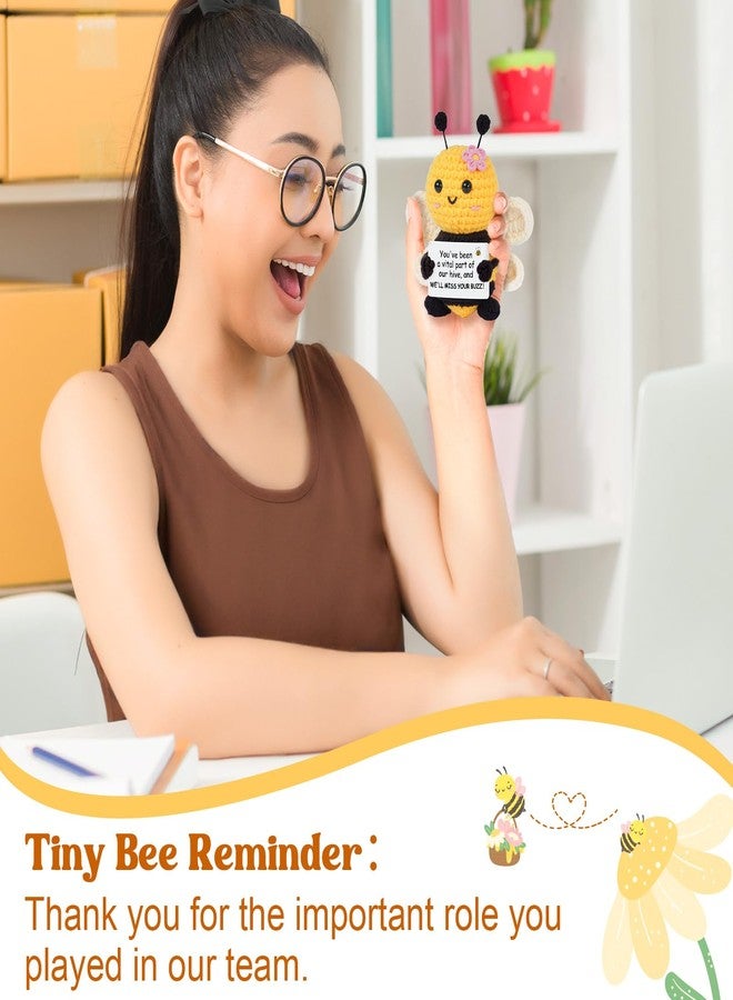 Gleevera Granddaughter Gifts from Grandma - Cute Handmade Crochet Bee - Emotional Support Animal Gifts - Image 5