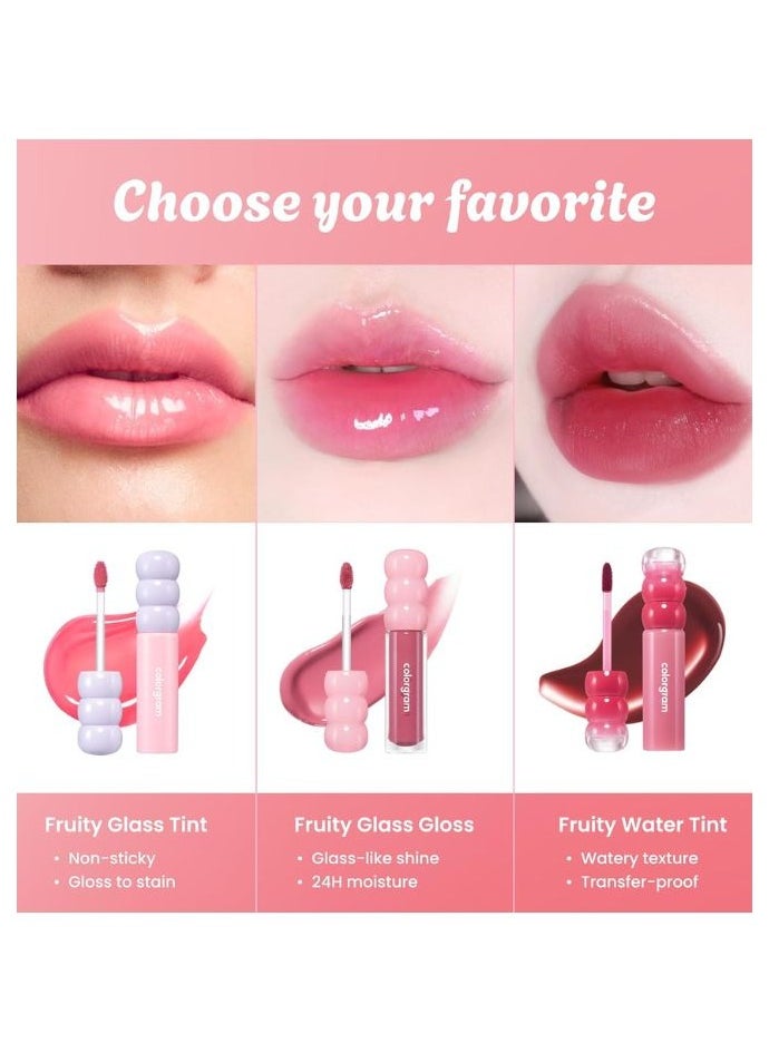 COLORGRAM Fruity Glass Tint (#07 Shy Guava) 3g  - Image 4