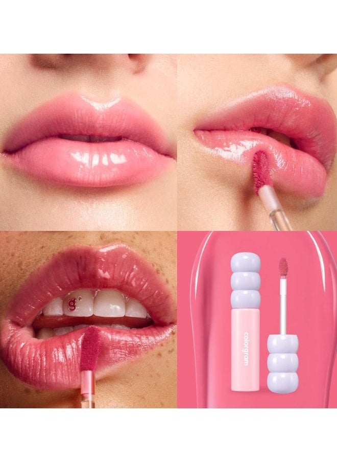 COLORGRAM Fruity Glass Tint (#07 Shy Guava) 3g  - Image 2