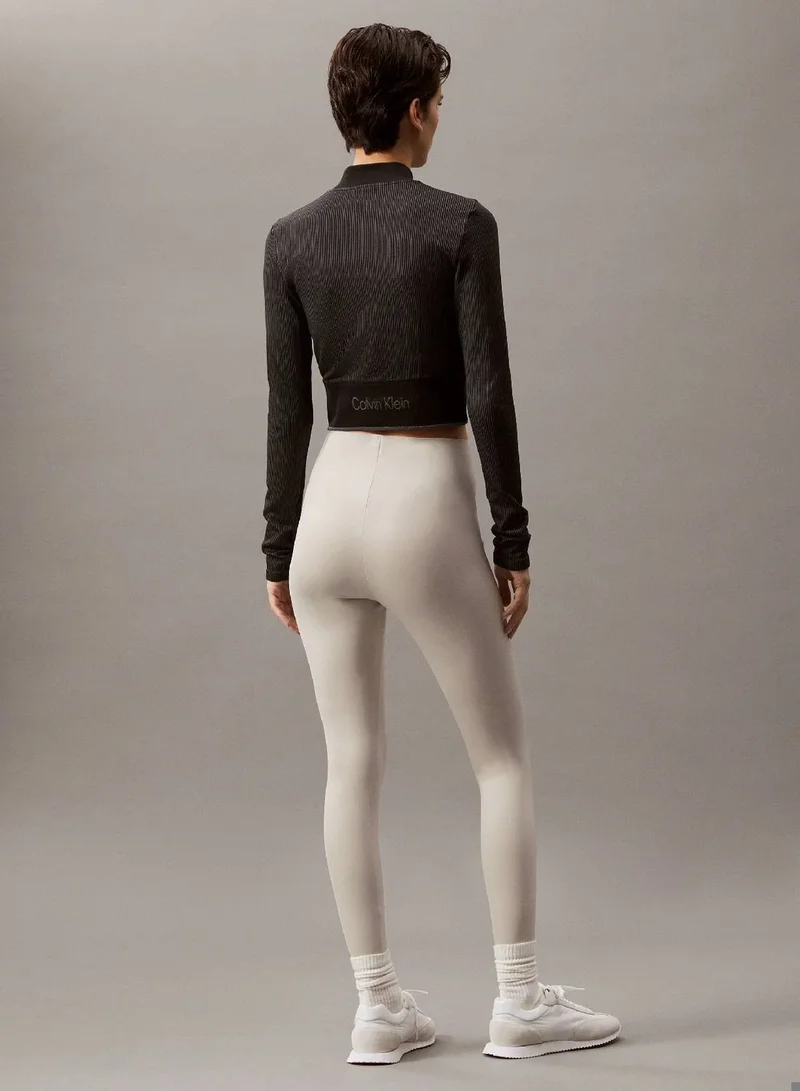 CALVIN KLEIN Cropped Zip Up Jacket