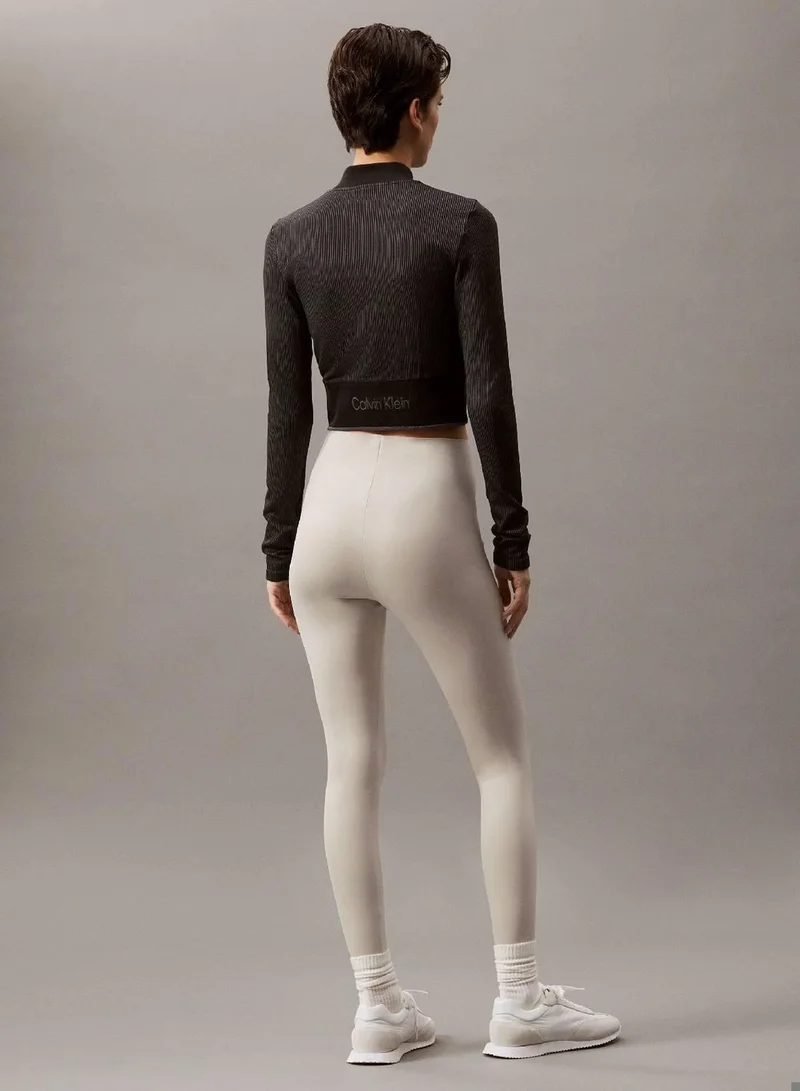 CALVIN KLEIN Cropped Zip Up Jacket