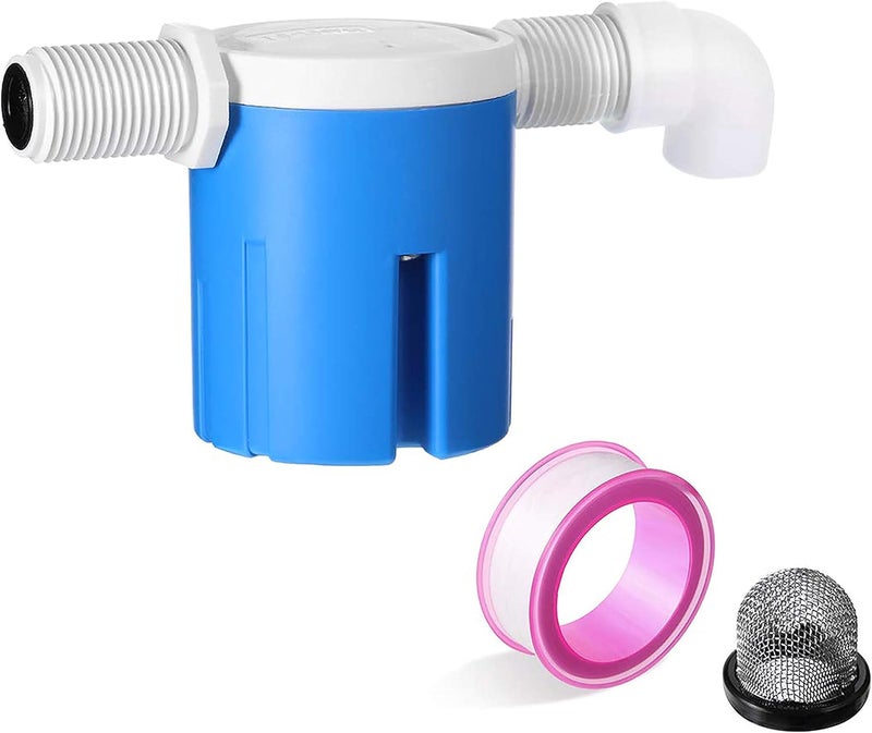 IMXMI 1/2" Automatic Water Level Control Valve Inside Type,side Inner Water Automatic Float Valve Water Level Control Valve Uesd for Water Tank, Solar Energy, Auto Pot, Aquarium - Image 1