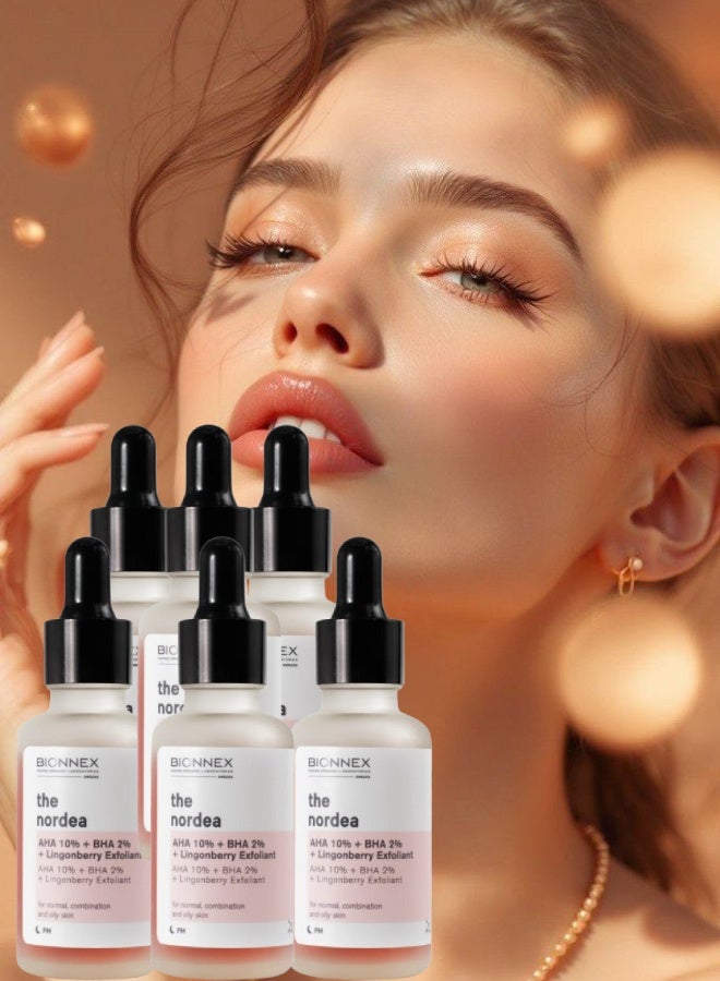 BIONNEX 6 Pieces Bionnex The Nordea Aha 10% + Bha 2% Exfoliant 30ml - Image 1
