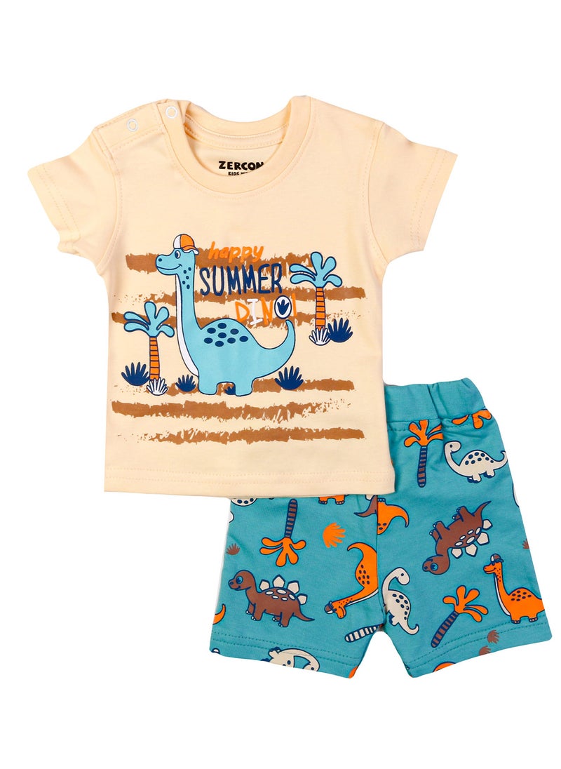 Zercon - Summer Pajama Set for Newborn Babies - Image 1