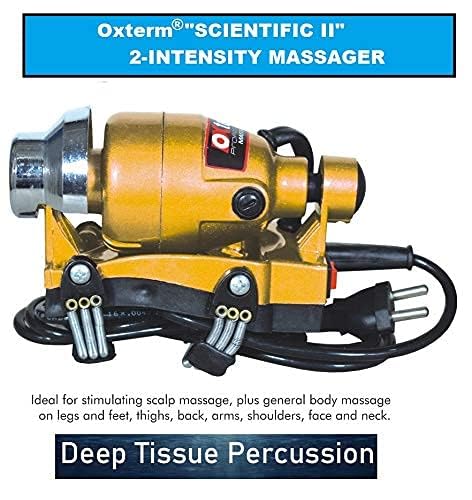 Oxterm® Head And Body Powerful Double Speed Floating Action Special Heavy Duty Massager (Golden) - Image 3