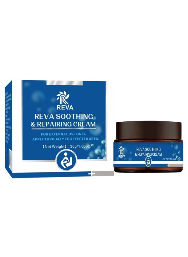 Botanical Formula Hemorrhoid Soothing Repair Cream Fast Itch & Pain Relief Long-Term Mucosal Repair For Internal External Mixed Hemorrhoids Private Home Care 30g - Image 1
