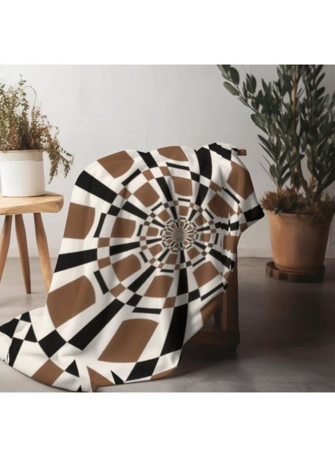 general Traditional flannel thin blanket (warm and comfortable, suitable for sleep, gaming, dust removal and sandproof) 150cm*200cm - 26 - Image 4