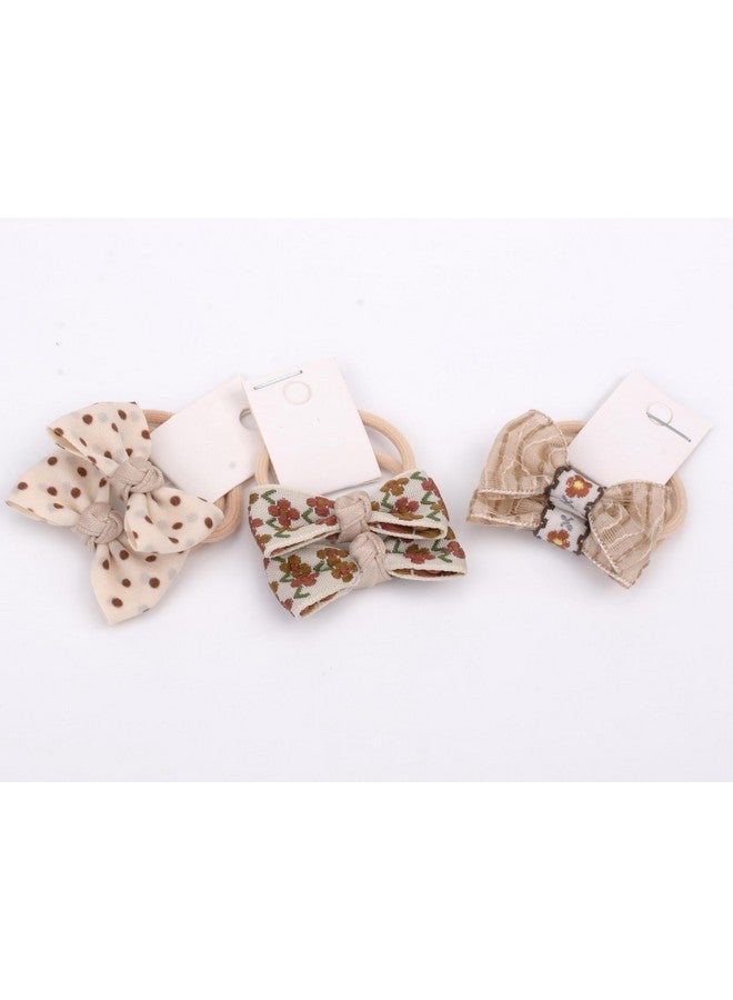 BIANHUAN 20 PCS Toddler Hair Ties for Girls, Baby Hair Ties Cute Flower Elastic Scrunchies, Seamless Ponytail Holders, Little Girls Hair Accessories for Thick Hair (Set-B) - Image 5