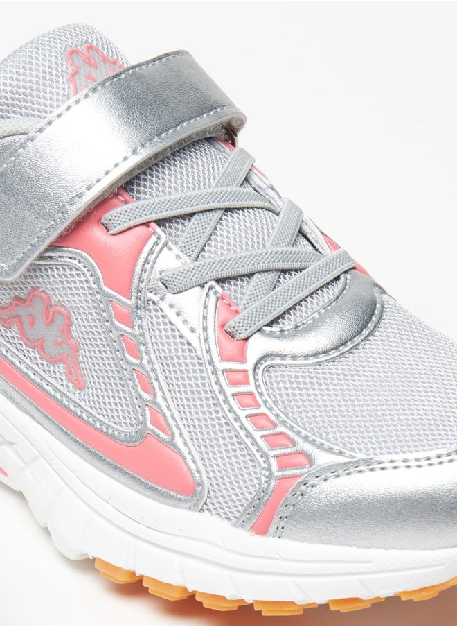 Kappa - Girls' Textured Sports Shoes with Hook and Loop Closure - Image 1