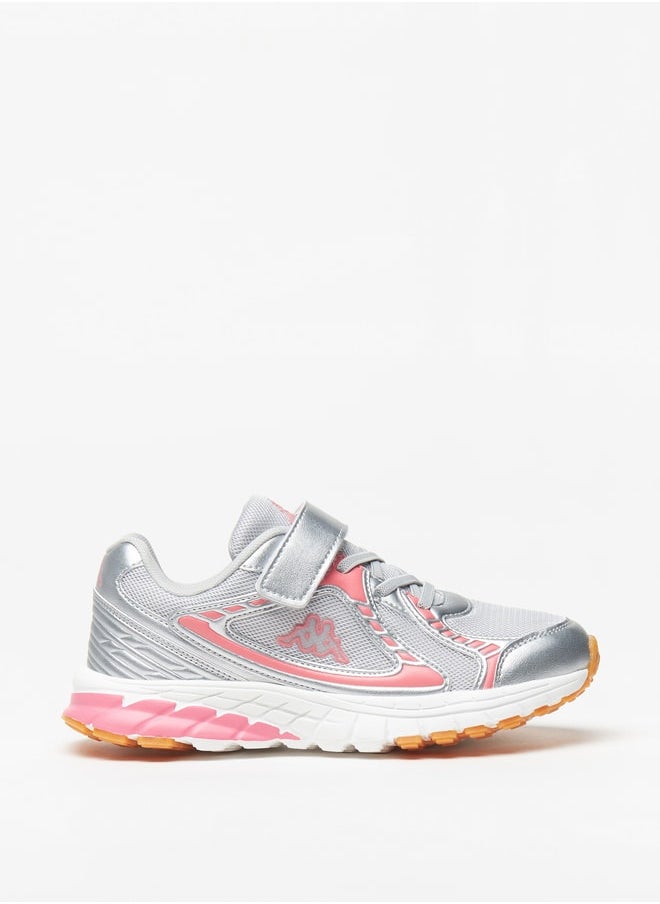 Kappa - Girls' Textured Sports Shoes with Hook and Loop Closure - Image 1