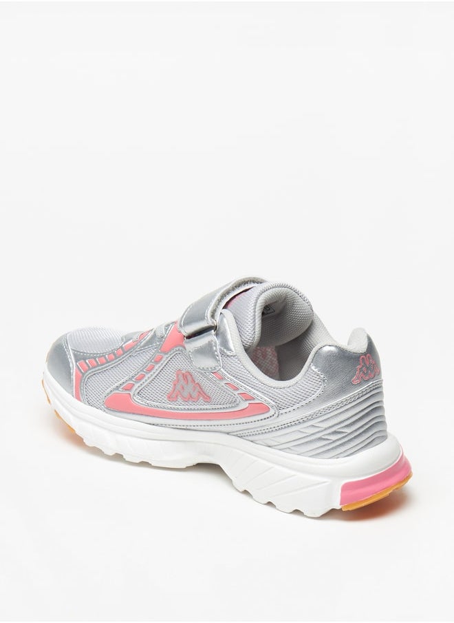 Kappa - Girls' Textured Sports Shoes with Hook and Loop Closure - Image 1