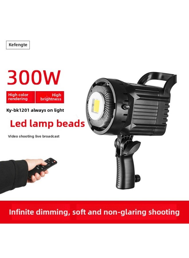 [Light Supplementing Artifact] 300W Sun Lamp Professional Studio Light Supplementing Light Indoor Photography Clothing Shooting Light-Specifications:300W White Light Photography Lamp +60*90 Softbox +2.8 M Tripod  - Image 2