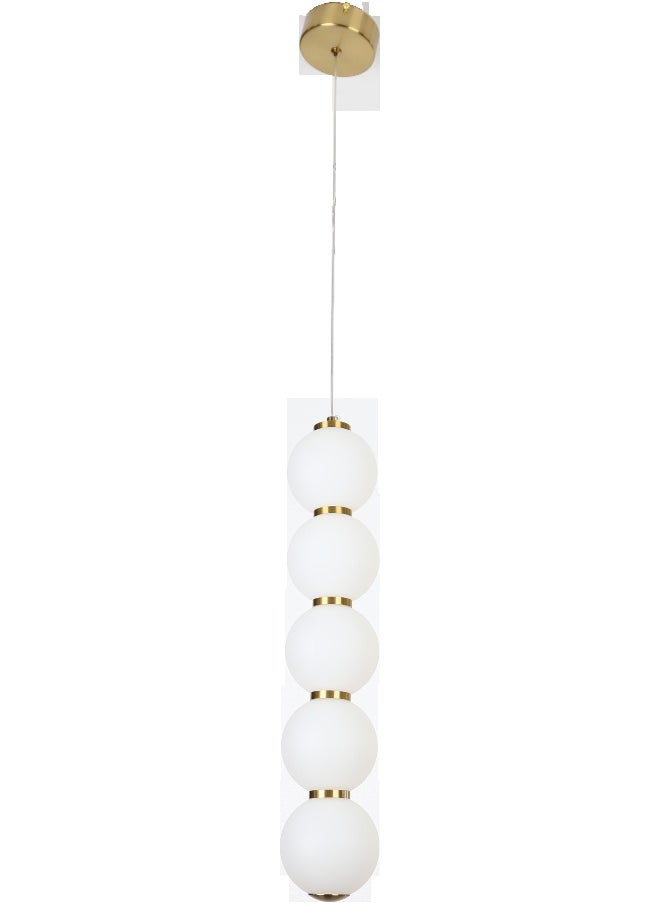 Hummer Modern oil chandelier, yellow lighting color, 15 watts  - Image 2