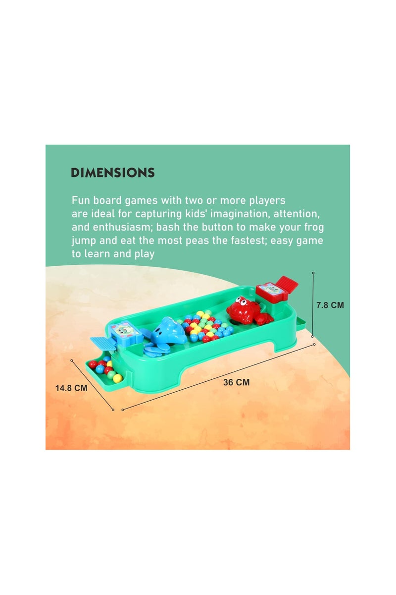 Frog Eat Beans Game - 2-3-4 Players | Hungry Frog Board Game for Kids and Adults | Multiplayer Games - Gifts for Boys Girls (2 Player) - Image 3