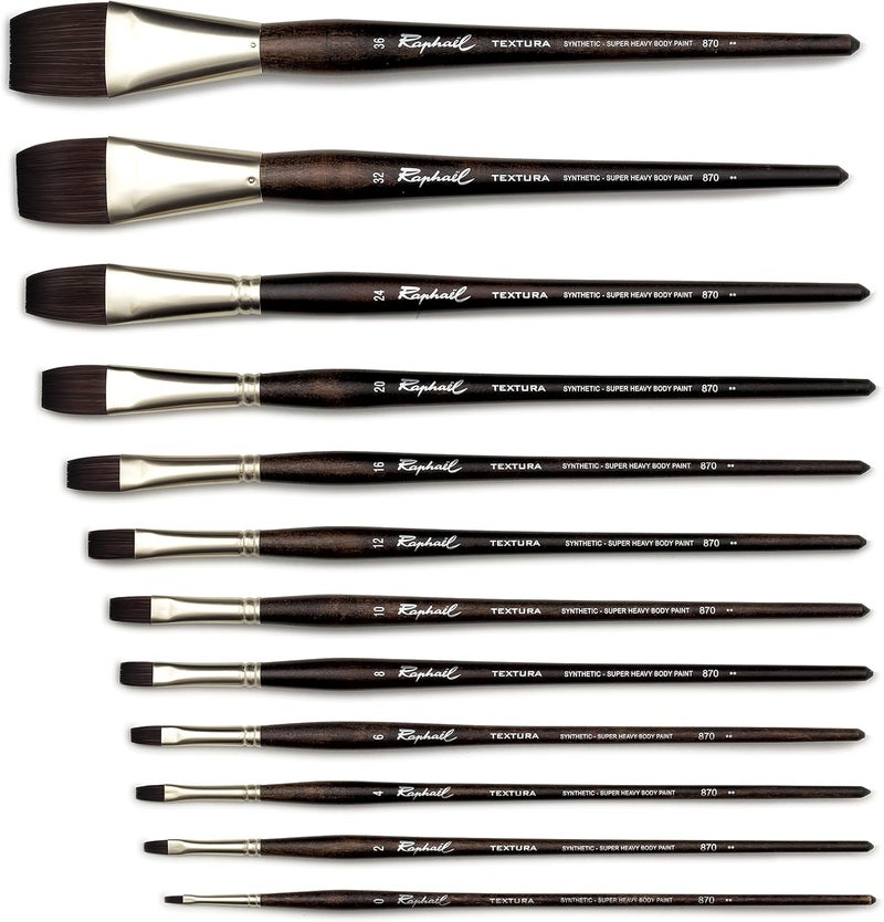 Textura 870 Brush, Flat, 16, Natural