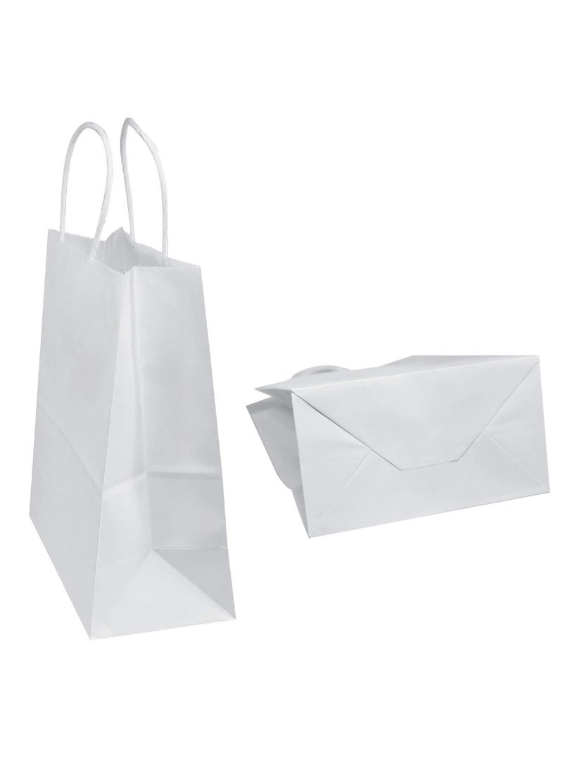CHU DAI 27X21X14cm - 2Pcs White Kraft Paper Bags, Shopping, Merchandise, Party, Gift Bags - Image 4