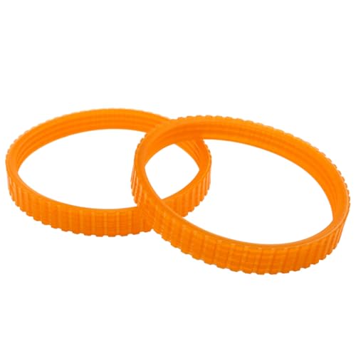 AYLIFU Planer Planer Planer Drive Belt Orange With a Circumference of 937 inches For 1900B BKP180 KP0080 KP0810 Power Tool Replacement Parts 6PCS - Image 3
