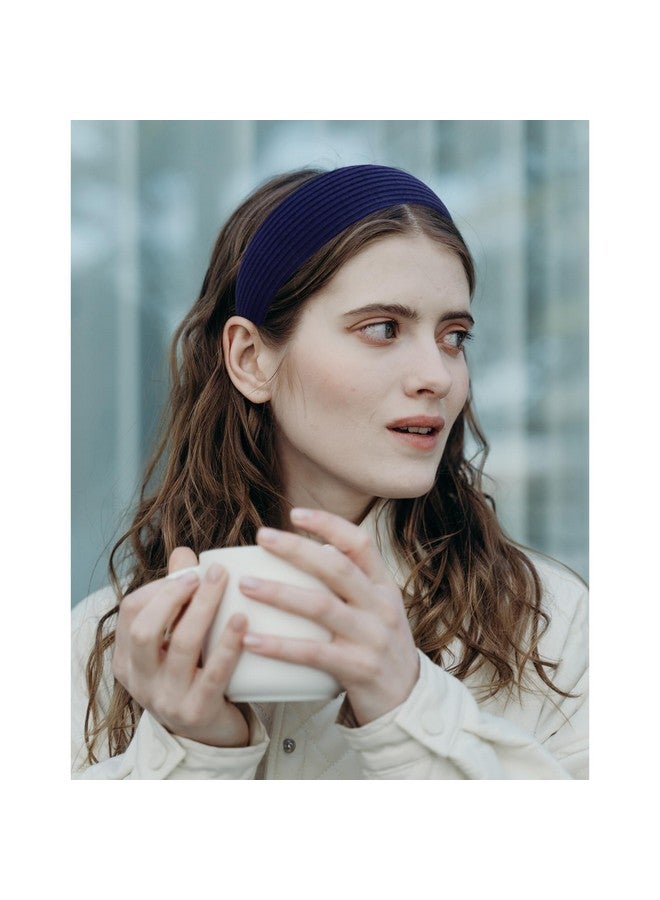 ACO-UINT 4 Pack Headbands For Women, Wide Headbands Large Head Bands For Women'S Hair, Non-Slip Thick Headbands With Teeth Fashion Hairbands Hair Accessories For Women - Image 5